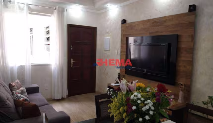 APARTAMENTO REFORMADO COM DOIS DORMITÓRIOS À VENDA  - 74M² -  BAIRRO APARECIDA - SANTOS/SP