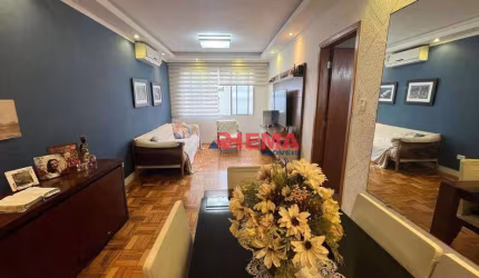 Apartamento com 2 dormitórios à venda, 87 m² por R$ 630.000,00 - Boqueirão - Santos/SP