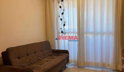 Apartamento com 1 dormitório à venda, 55 m² por R$ 750.000,00 - Aparecida - Santos/SP