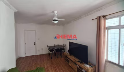 Apartamento com 1 dormitório à venda, 55 m² por R$ 400.000,00 - Aparecida - Santos/SP
