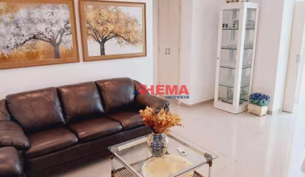 Apartamento com 2 dormitórios à venda, 74 m² por R$ 470.000,00 - Pompéia - Santos/SP