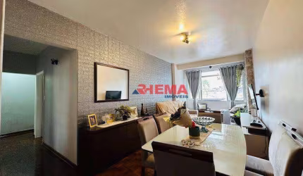Apartamento com 3 dormitórios à venda, 130 m² por R$ 610.000,00 - Gonzaga - Santos/SP
