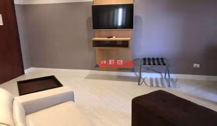 Flat com 1 dormitório à venda, 55 m² por R$ 510.000,00 - Gonzaga - Santos/SP