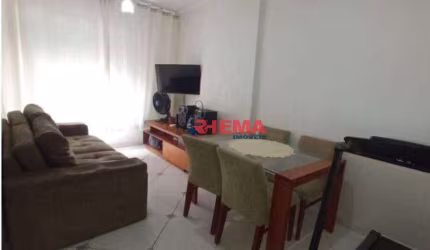 Apartamento com 1 dormitório à venda, 39 m² por R$ 350.000,00 - Aparecida - Santos/SP