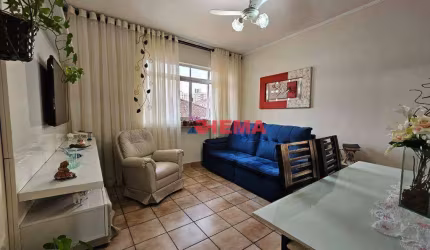 Apartamento com 2 dormitórios à venda, 72 m² por R$ 390.000,00 - Encruzilhada - Santos/SP