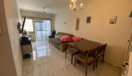 Apartamento com 1 dormitório à venda, 58 m² por R$ 348.000,00 - Vila Matias - Santos/SP