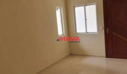 Casa Sobreposta Térrea com 3 dormitórios à venda, 110 m² por R$ 579.000 - Estuário - Santos/SP