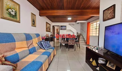 Sobrado com 3 dormitórios à venda, 156 m² por R$ 850.000,00 - Aparecida - Santos/SP