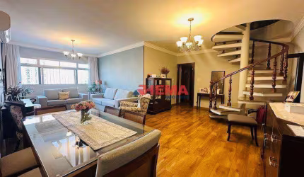 Cobertura com 3 dormitórios à venda, 324 m² por R$ 2.600.000,00 - Ponta da Praia - Santos/SP