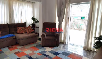 Apartamento com 3 dormitórios à venda, 123 m² por R$ 650.000,00 - Embaré - Santos/SP