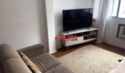 Apartamento com 1 dormitório à venda, 63 m² por R$ 355.000,00 - Gonzaga - Santos/SP