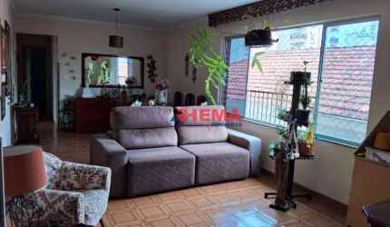 Apartamento com 3 dormitórios à venda, 144 m² por R$ 680.000,00 - Embaré - Santos/SP