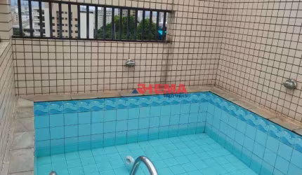 Cobertura com 3 dormitórios, 210 m² - venda por R$ 2.650.000,00 ou aluguel por R$ 12.788,00/mês - Aparecida - Santos/SP