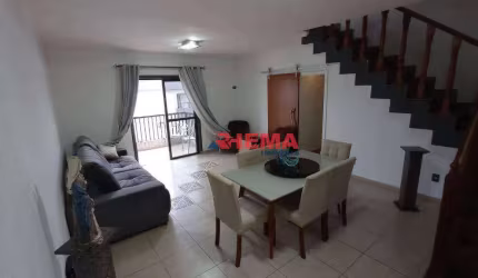 Cobertura com 4 dormitórios à venda, 305 m² por R$ 1.650.000,00 - Aparecida - Santos/SP