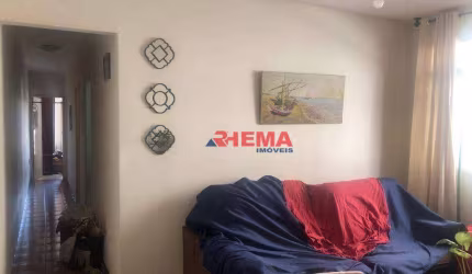 Apartamento com 3 dormitórios à venda, 90 m² por R$ 335.000,00 - Vila Mathias - Santos/SP