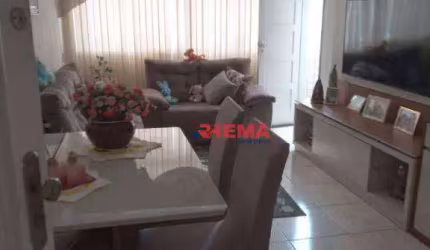 Apartamento com 3 dormitórios à venda, 91 m² por R$ 480.000,00 - Aparecida - Santos/SP