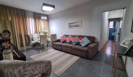 Apartamento com 2 dormitórios à venda, 103 m² por R$ 620.000,00 - Aparecida - Santos/SP