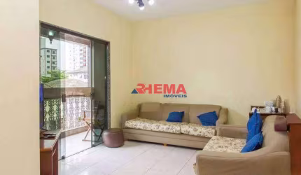 Apartamento com 3 dormitórios à venda, 119 m² por R$ 700.000,00 - Ponta da Praia - Santos/SP