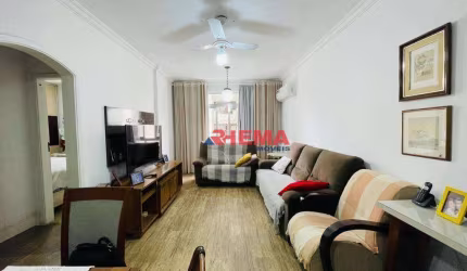 Apartamento com 3 dormitórios à venda, 100 m² por R$ 650.000,00 - Ponta da Praia - Santos/SP