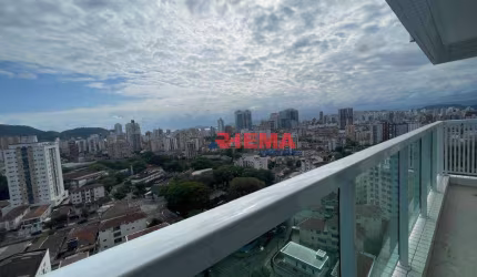 Apartamento com 2 dormitórios à venda, 67 m² por R$ 630.000,00 - Ponta da Praia - Santos/SP