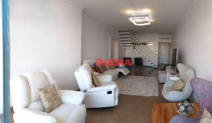 Cobertura com 3 dormitórios à venda, 311 m² por R$ 2.200.000,00 - Aparecida - Santos/SP