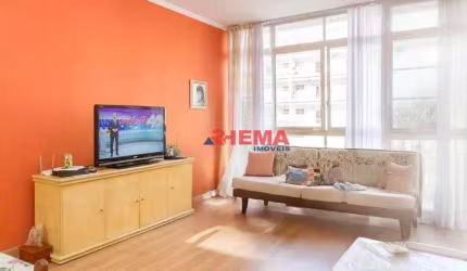Apartamento com 2 dormitórios à venda, 82 m² por R$ 590.000,00 - Boqueirão - Santos/SP