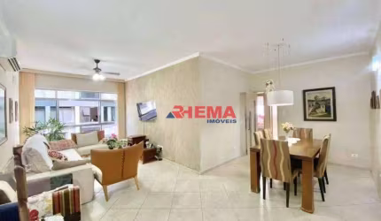 Apartamento com 3 dormitórios à venda, 128 m² por R$ 799.000,00 - Embaré - Santos/SP