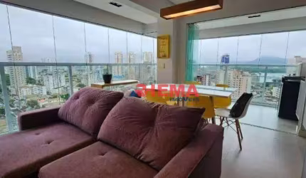 Apartamento com 2 dormitórios à venda, 77 m² por R$ 1.175.000,00 - Ponta da Praia - Santos/SP