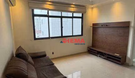 Apartamento com 1 dormitório à venda, 80 m² por R$ 450.000,00 - Campo Grande - Santos/SP
