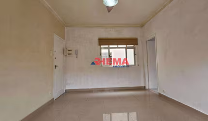 Apartamento com 2 dormitórios à venda, 70 m² por R$ 375.000,00 - Gonzaga - Santos/SP