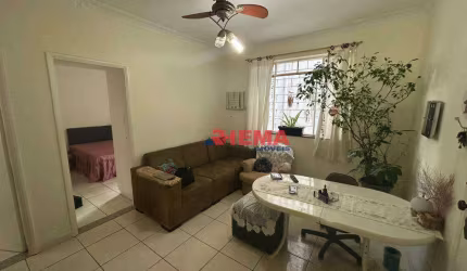 Apartamento com 2 dormitórios à venda, 65 m² por R$ 360.000,00 - Campo Grande - Santos/SP