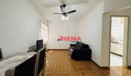 Apartamento com 1 dormitório à venda, 55 m² por R$ 350.000,00 - Aparecida - Santos/SP