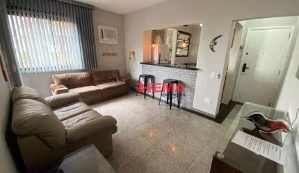 Apartamento para alugar, 79 m² por R$ 3.500,02/mês - Gonzaga - Santos/SP