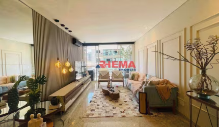Apartamento com 3 dormitórios à venda, 180 m² por R$ 1.395.000,00 - Pompéia - Santos/SP