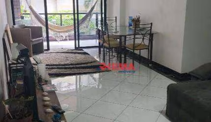 Apartamento com 2 dormitórios à venda, 116 m² por R$ 1.060.000,00 - Aparecida - Santos/SP