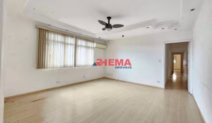 Apartamento com 3 dormitórios à venda, 117 m² por R$ 530.000,00 - Embaré - Santos/SP