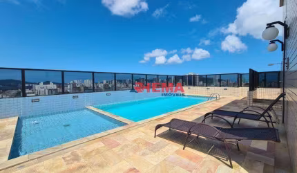 Apartamento com 3 dormitórios à venda, 107 m² por R$ 1.180.000,00 - Embaré - Santos/SP