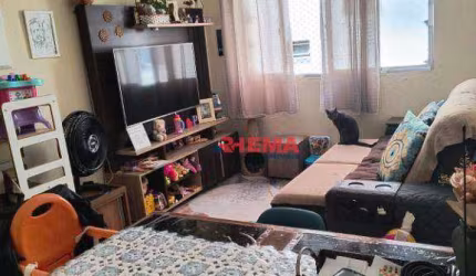 Apartamento com 2 dormitórios à venda, 59 m² por R$ 255.000,00 - Centro - São Vicente/SP