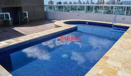 Apartamento com 2 dormitórios à venda, 92 m² por R$ 900.000,00 - Campo Grande - Santos/SP
