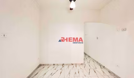 Apartamento com 1 dormitório à venda, 33 m² por R$ 295.000,00 - Aparecida - Santos/SP