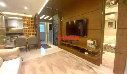 Apartamento com 2 dormitórios à venda, 63 m² por R$ 650.000,00 - Ponta da Praia - Santos/SP