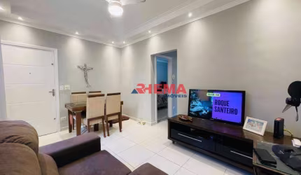Apartamento com 1 dormitório à venda, 55 m² por R$ 395.000,00 - Aparecida - Santos/SP