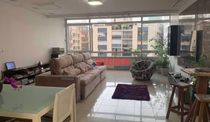 Apartamento com 3 dormitórios à venda, 137 m² por R$ 830.000,00 - Gonzaga - Santos/SP