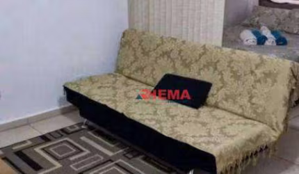 Kitnet para alugar, 38 m² por R$ 2.800/mês - Aparecida - Santos/SP