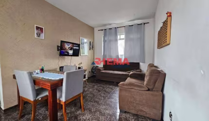 Apartamento com 2 dormitórios à venda, 73 m² por R$ 300.000,00 - Vila Belmiro - Santos/SP
