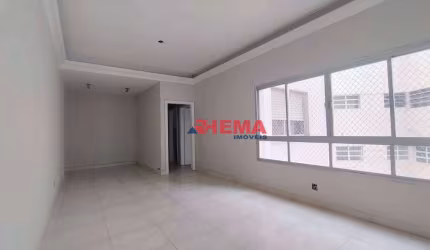 Apartamento com 3 dormitórios para alugar, 170 m² por R$ 5.500,01/mês - Gonzaga - Santos/SP