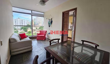 Apartamento com 1 dormitório à venda, 42 m² por R$ 450.000,00 - Aparecida - Santos/SP
