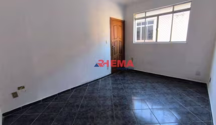 Apartamento com 2 dormitórios à venda, 51 m² por R$ 370.000,00 - Embaré - Santos/SP