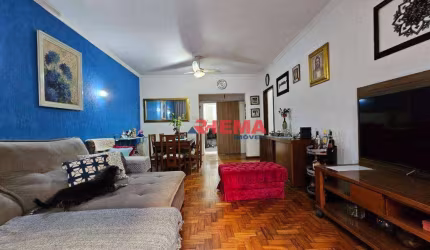 Apartamento com 3 dormitórios à venda, 120 m² por R$ 620.000,00 - Ponta da Praia - Santos/SP