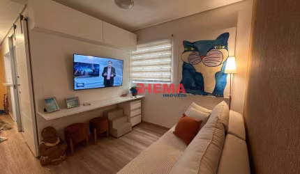 Apartamento com 1 dormitório à venda, 47 m² por R$ 410.000,00 - Ponta da Praia - Santos/SP